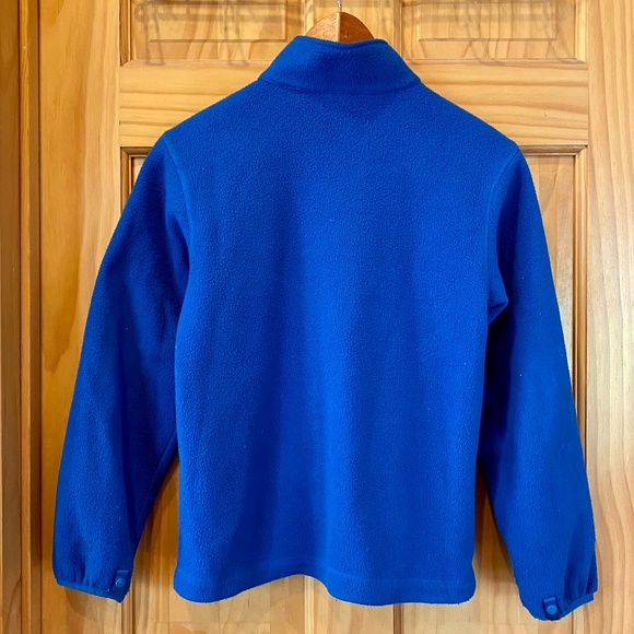 North Face Royal Blue Boys Size 10-12 Medium Zippered Jacket - Picture 2 of 8